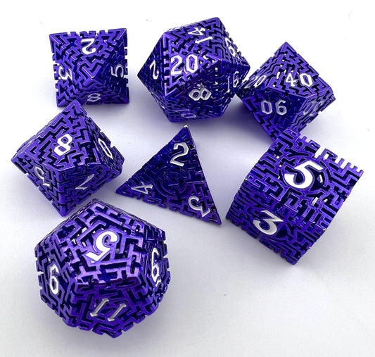 Purple Hollow Labyrinth Dice