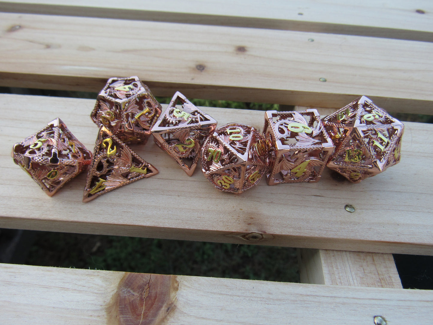 Copper Dragon Hollow Dice