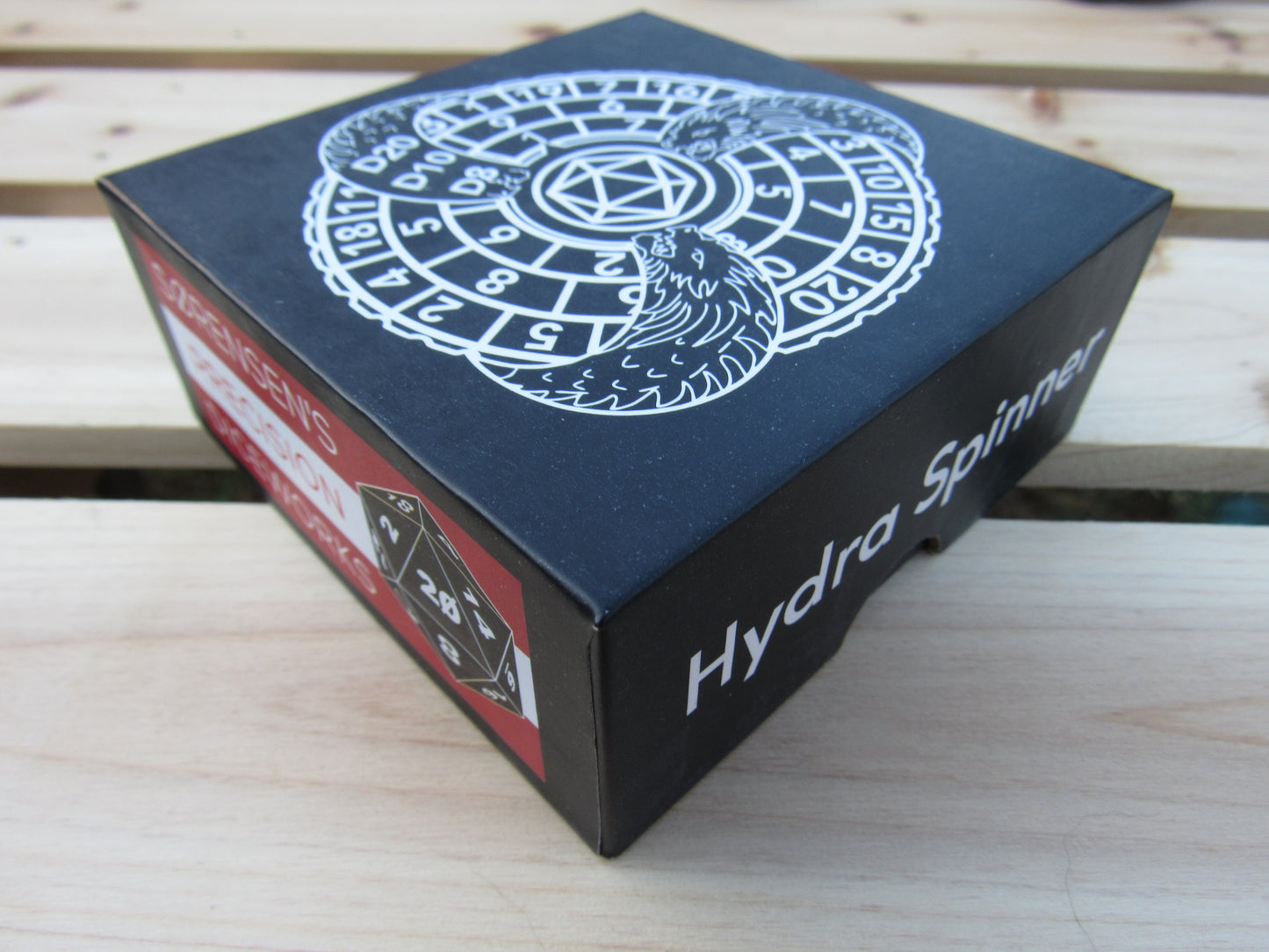Hydra Spinner - Gunmetal and Blue