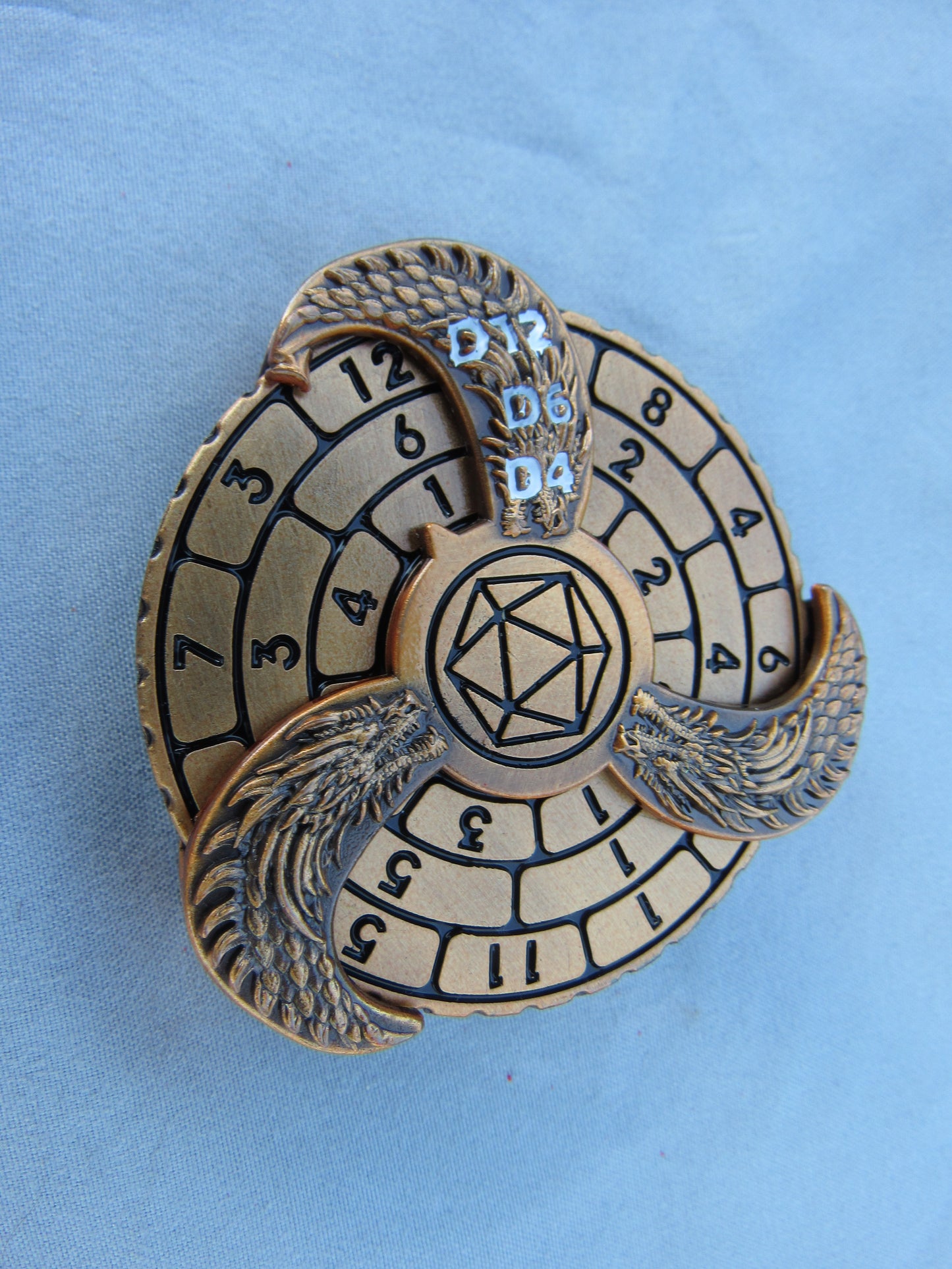 Hydra Spinner - Antique Bronze