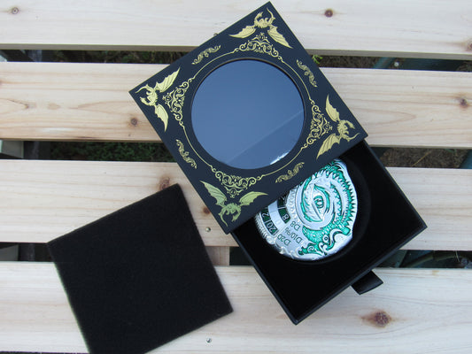 Dragon Spinner - Silver and Green