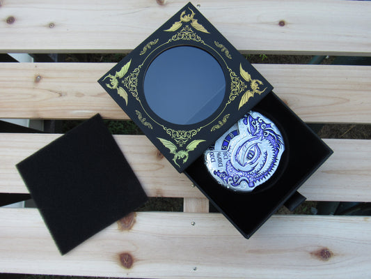 Dragon Spinner - Silver and Purple