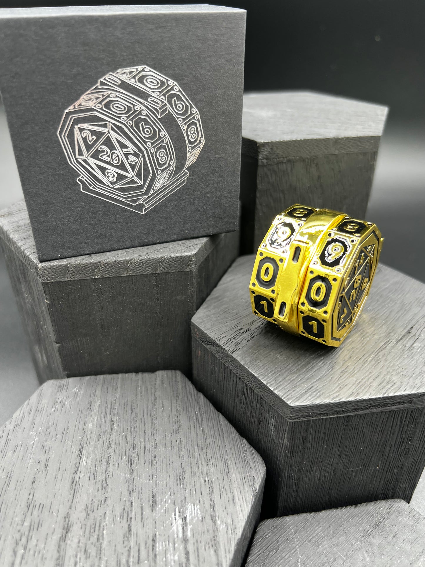 Gold and Black Life Counter