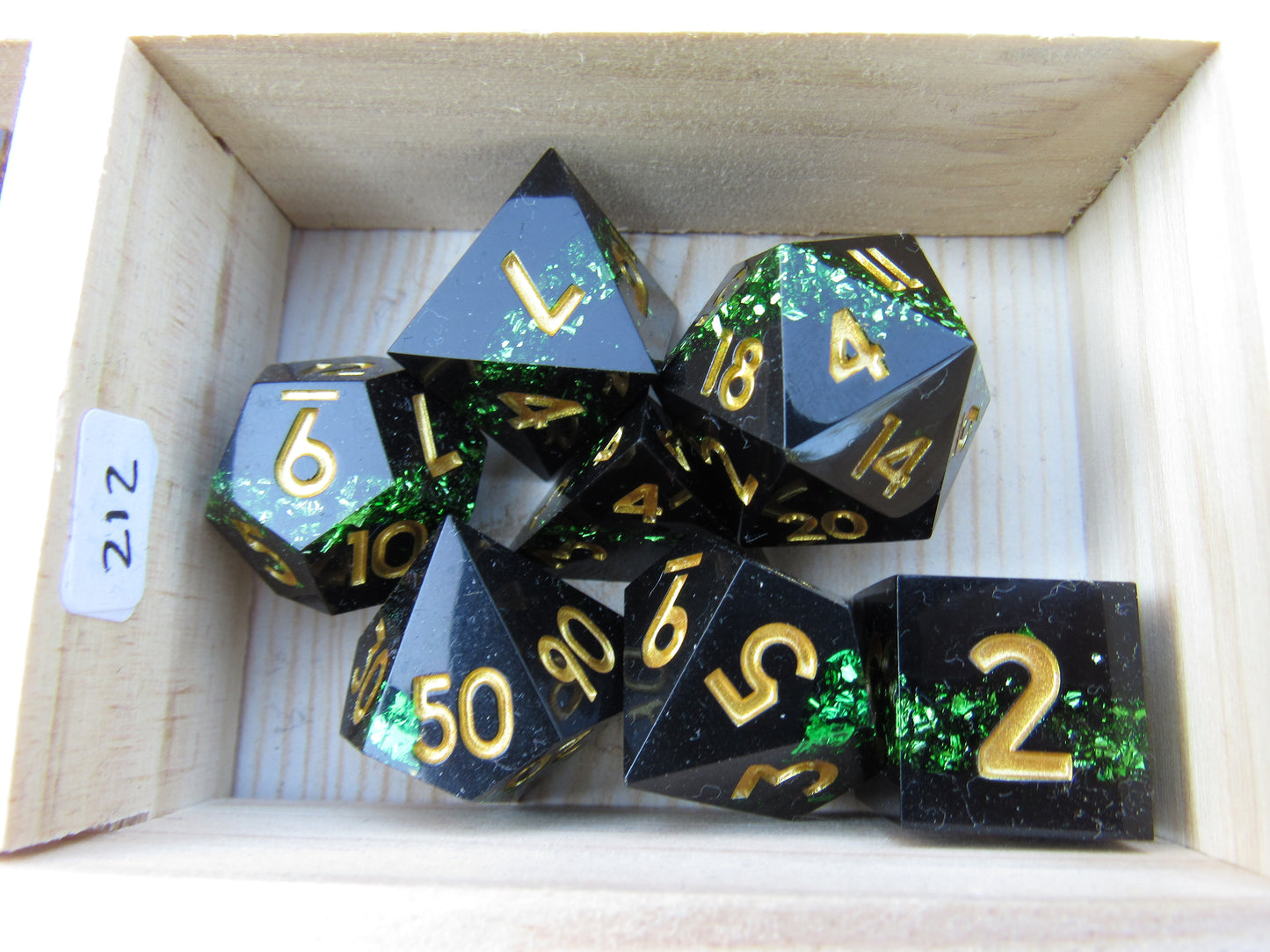 Green Band Sharp Resin Dice