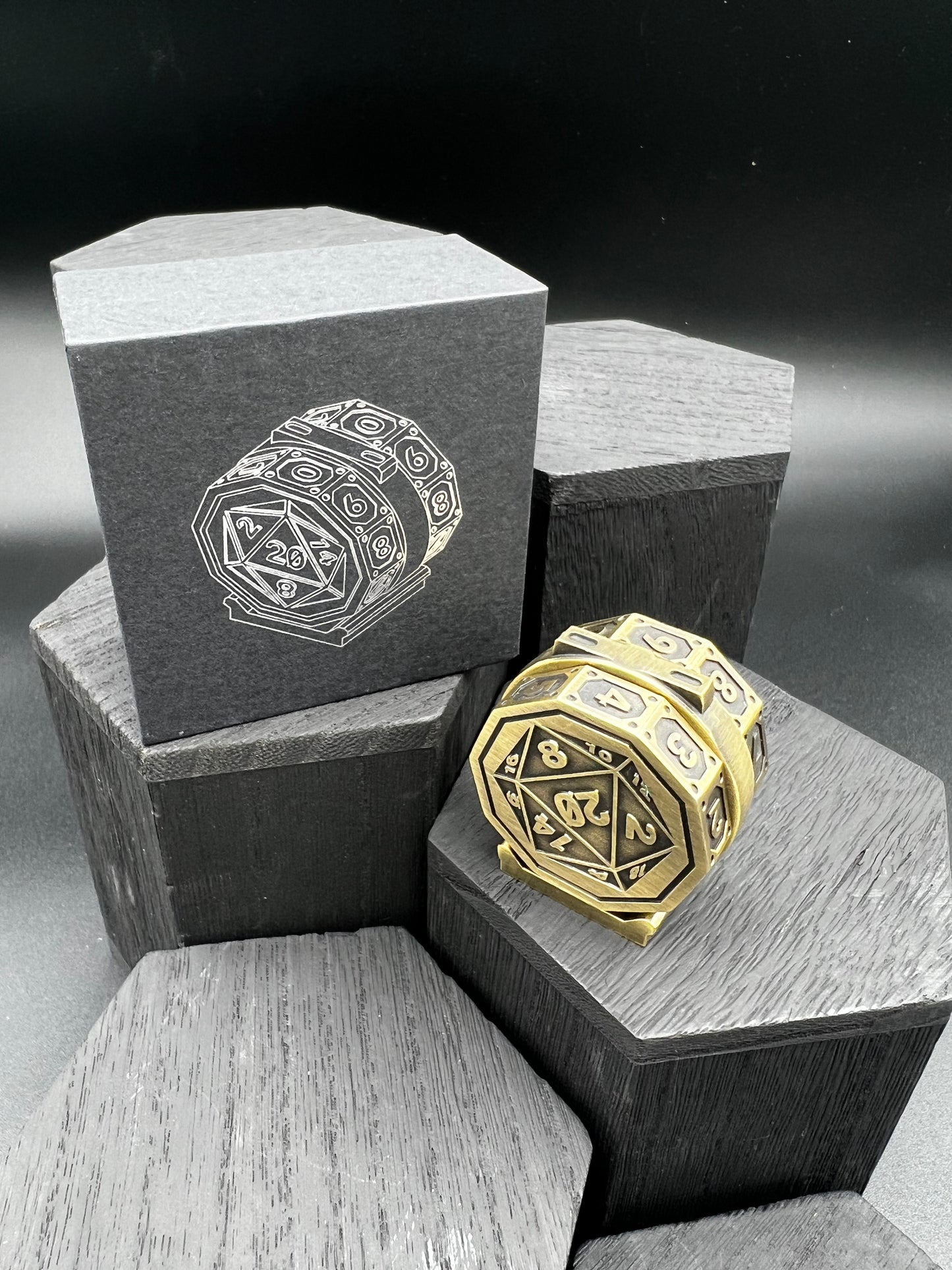 Antique Brass Life Counter