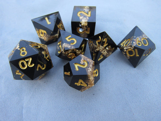 Gold Band Sharp Resin Dice