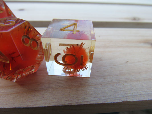 Covid Sharp Resin Dice