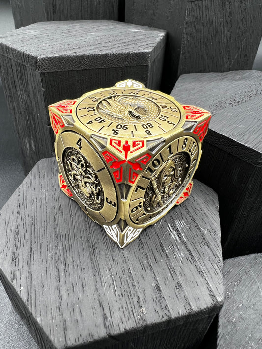 Cube Spinner - Brass