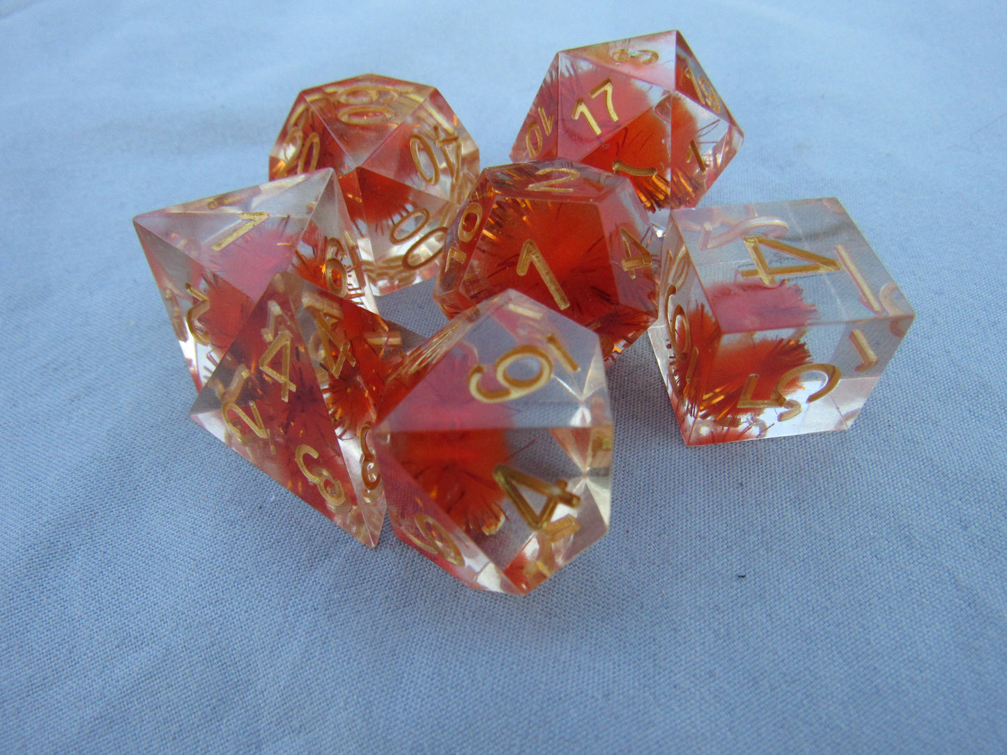Covid Sharp Resin Dice
