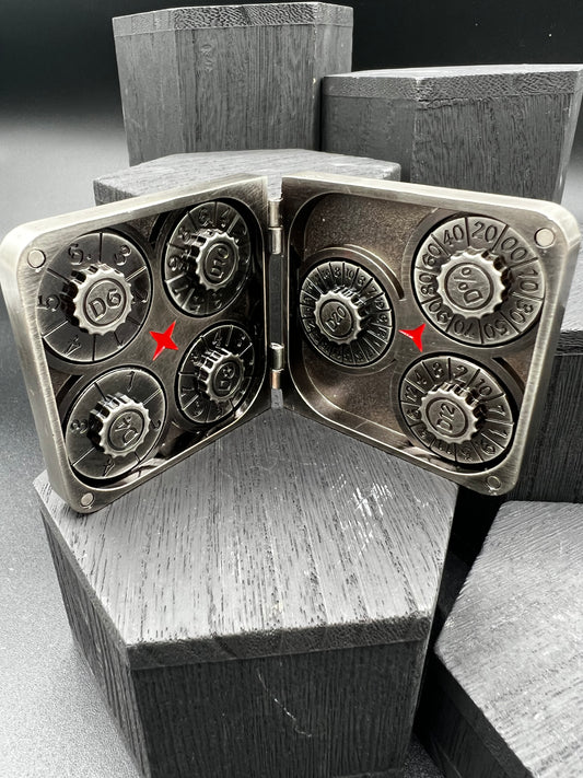 Folding Wallet Spinner - Gunmetal