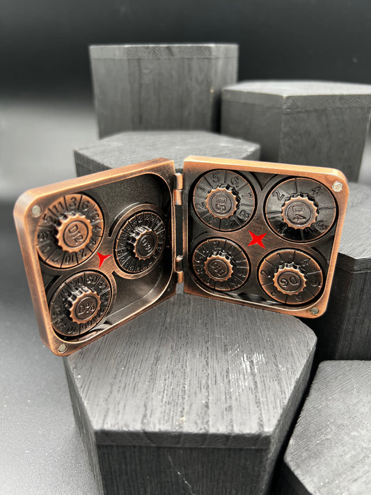 Folding Wallet Spinner - Antique Copper