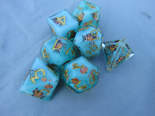 Owl Sharp Resin Dice