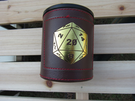 Brown Dice Cup