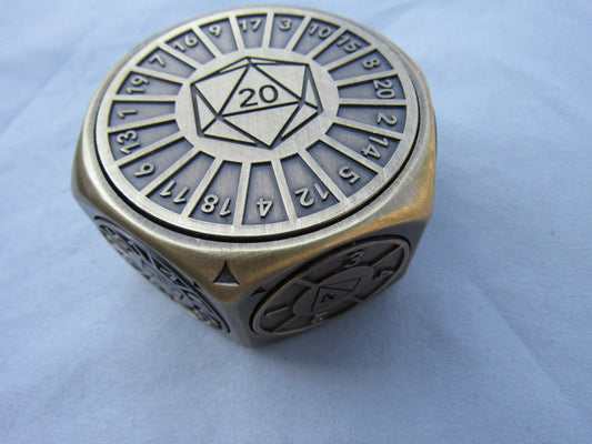 Encounter Spinner - Antique Brass