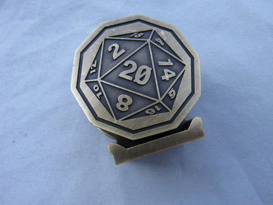 Antique Brass Life Counter