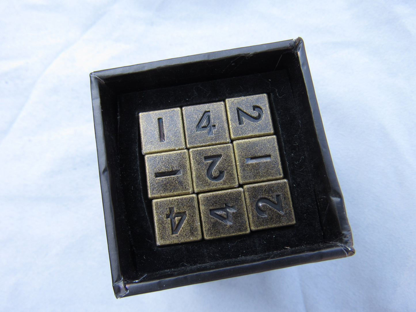 Antique Brass 36 pack of D6's