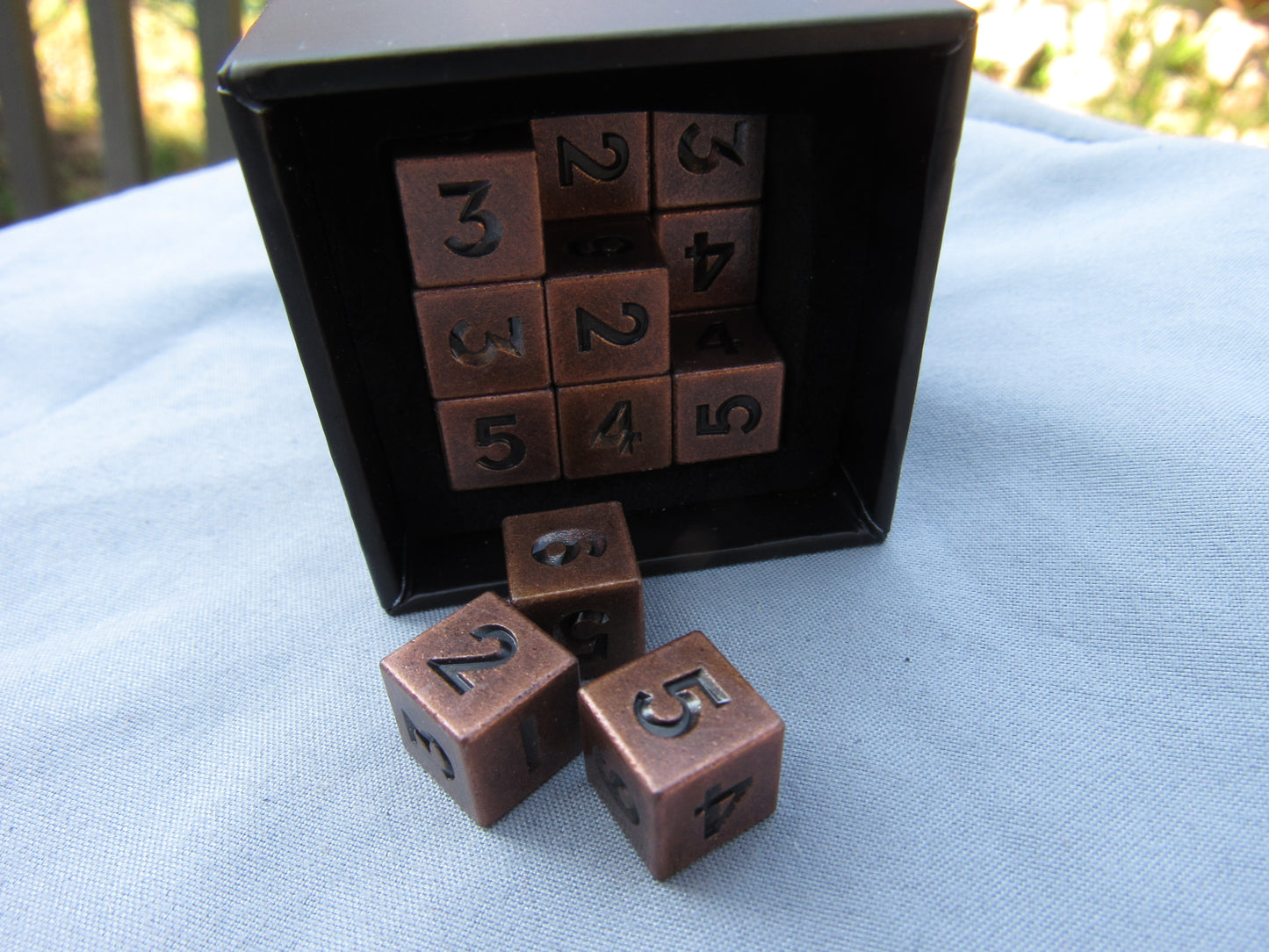 Antique Copper 36 pack of D6's