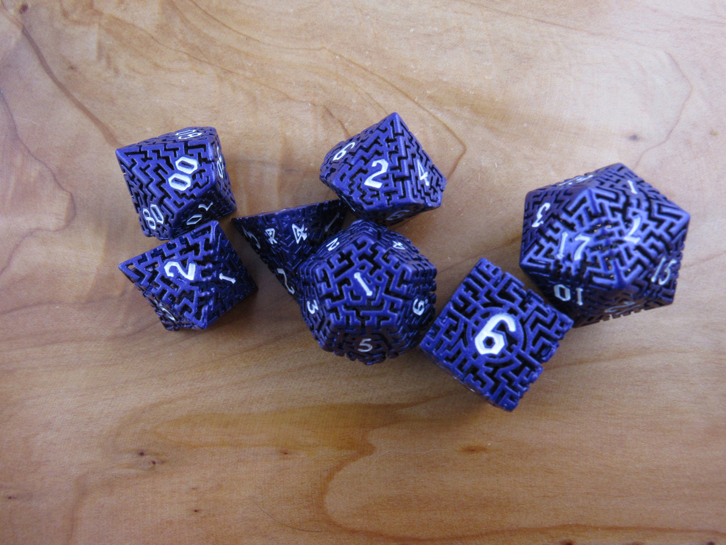 Purple Hollow Labyrinth Dice