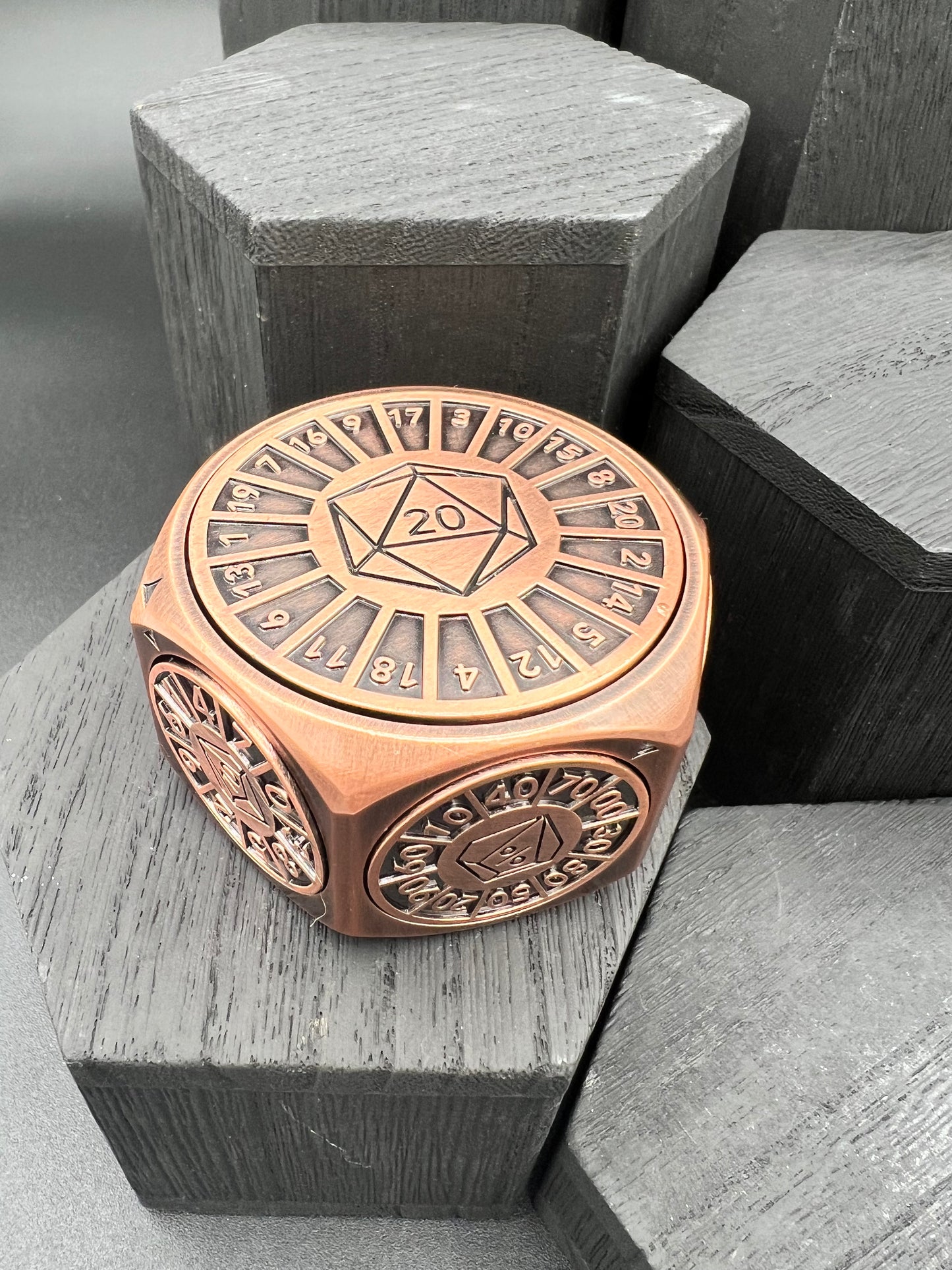 Encounter Spinner - Antique Copper