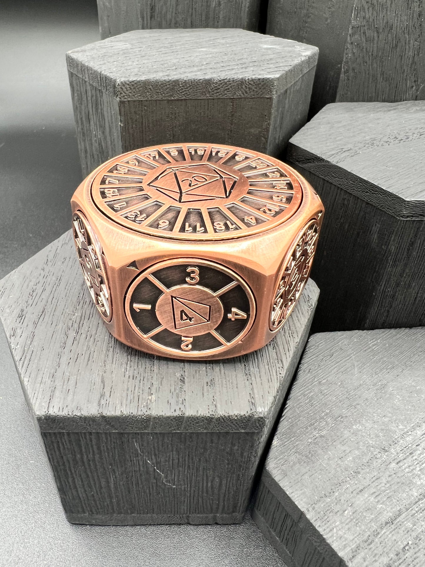 Encounter Spinner - Antique Copper