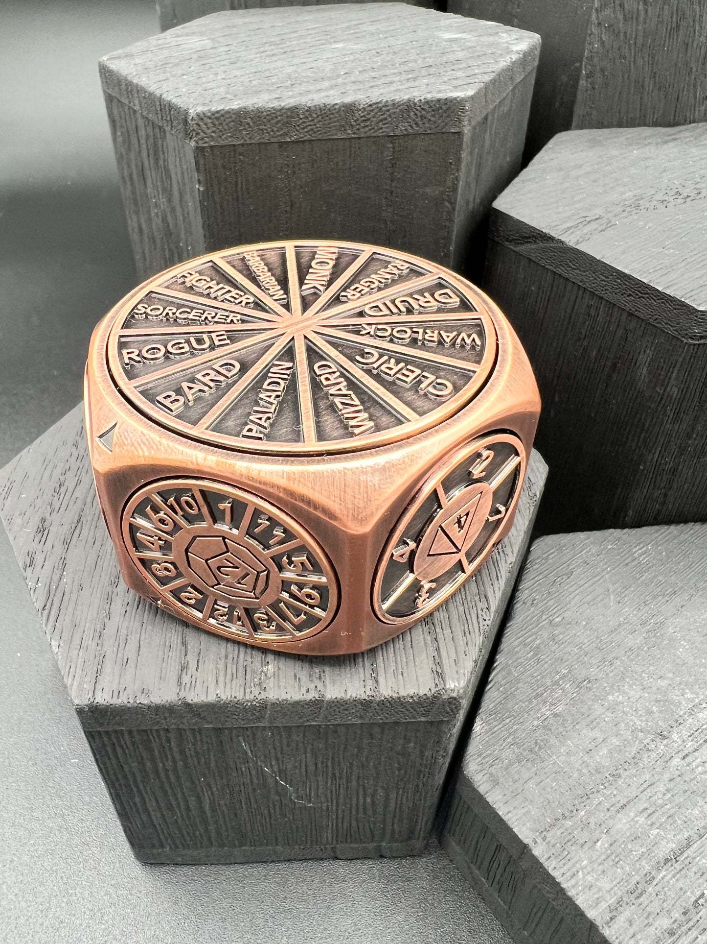 Encounter Spinner - Antique Copper