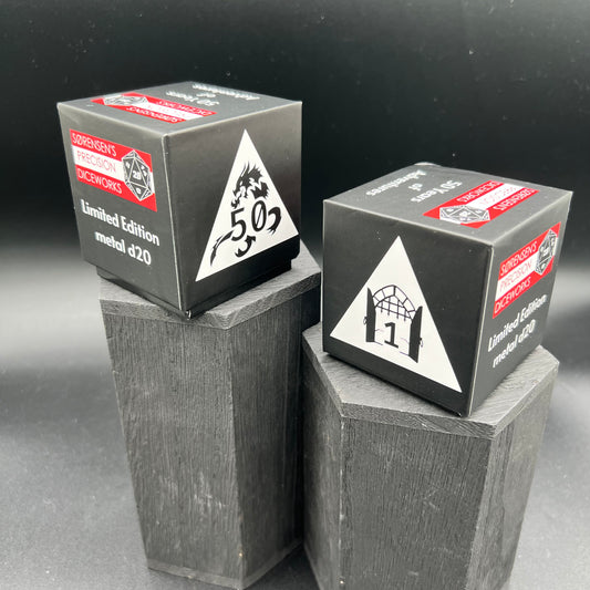 50th Anniversary D20 - Gold and Black