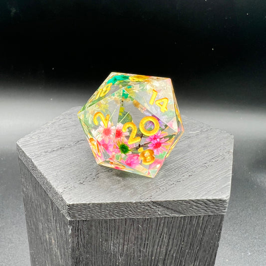 Floral Large D20