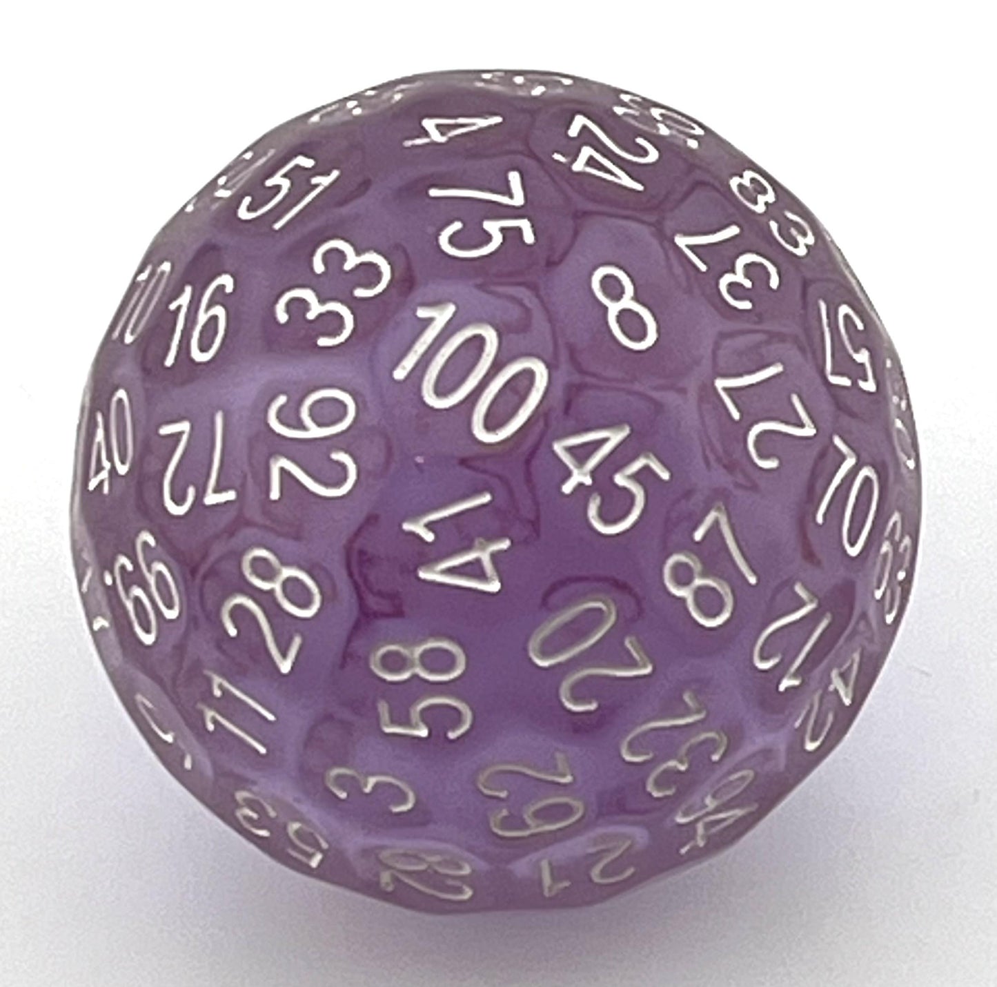Transparent Purple D100