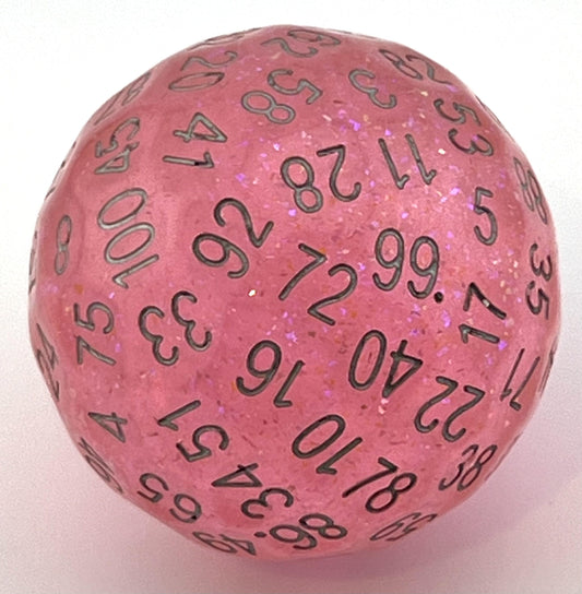 Pink Glitter D100