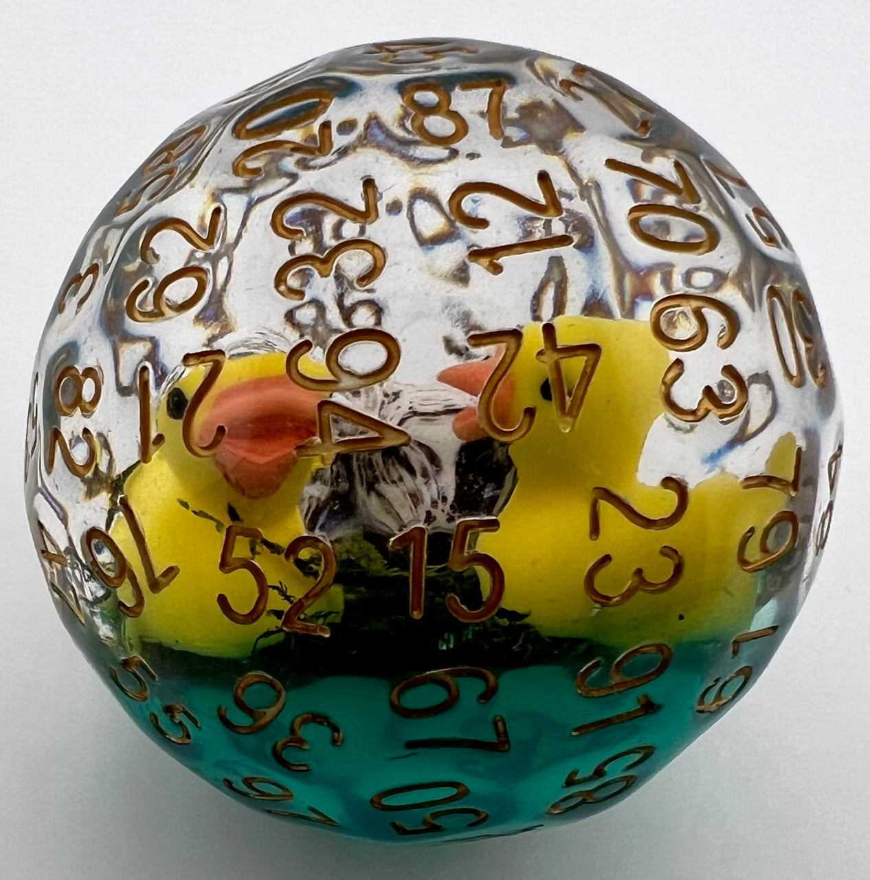 R1-15 Rubber-Duck-Inside, Resin, D100 Die