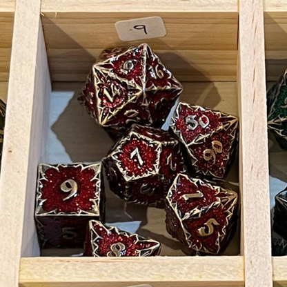 Assassin Vine Metal Dice Set