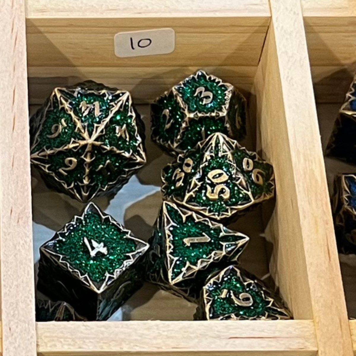 Assassin Vine Metal Dice Set
