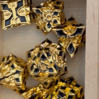 Cathedral Metal Dice Set