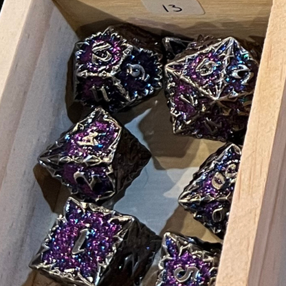 Assassin Vine Metal Dice Set