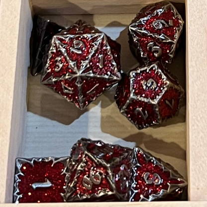 Assassin Vine Metal Dice Set