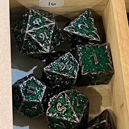 Assassin Vine Metal Dice Set