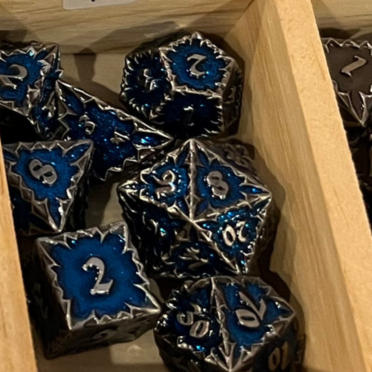 Assassin Vine Metal Dice Set