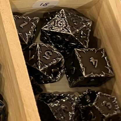 Assassin Vine Metal Dice Set