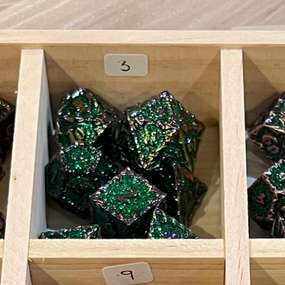 Assassin Vine Metal Dice Set