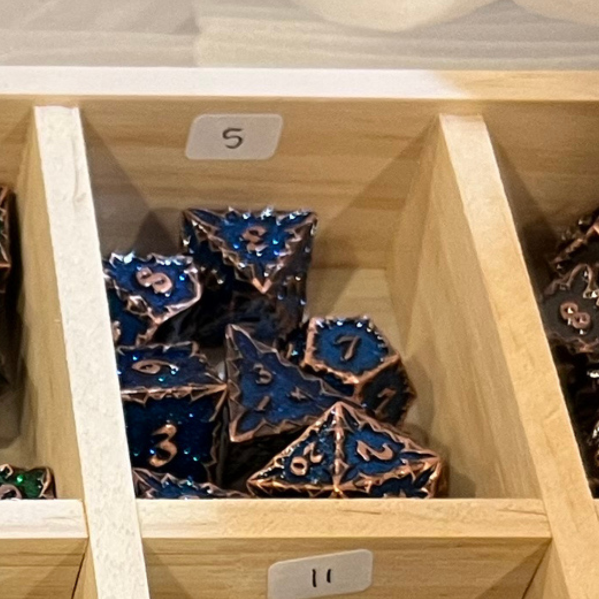 Assassin Vine Metal Dice Set