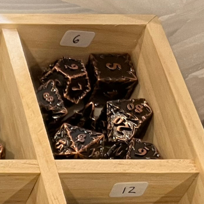 Assassin Vine Metal Dice Set