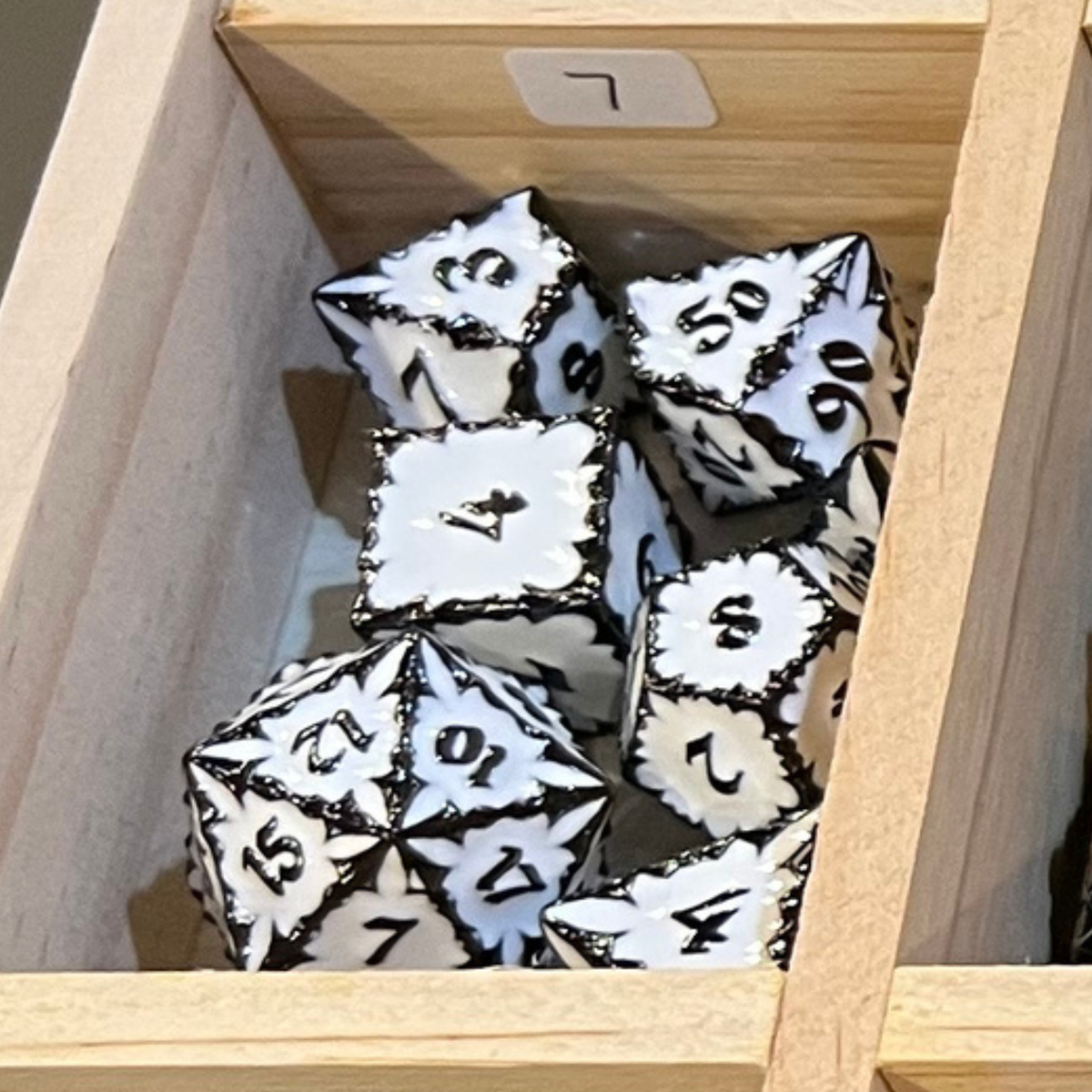 Assassin Vine Metal Dice Set