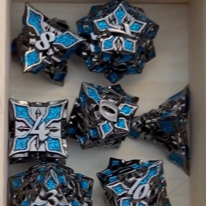 Cathedral Metal Dice Set