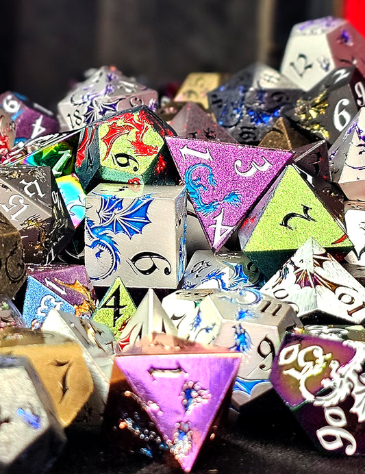 Draco Metal Dice Set