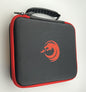AC-02 Black (With Red Trim), Zipper Case
