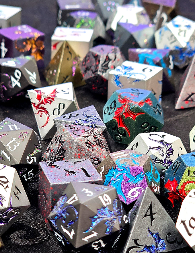 Draco Metal Dice Set
