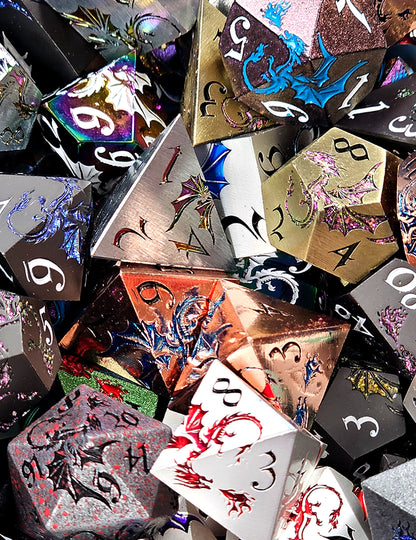 Draco Metal Dice Set