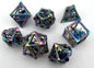 CD-05 Rainbow, Caged-Dragon Series, Hollow-Metal Dice Set
