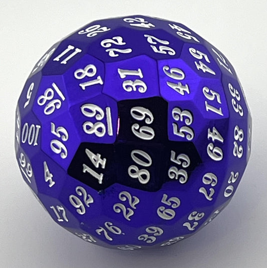 D1-04 Purple, Metal, D100 Die