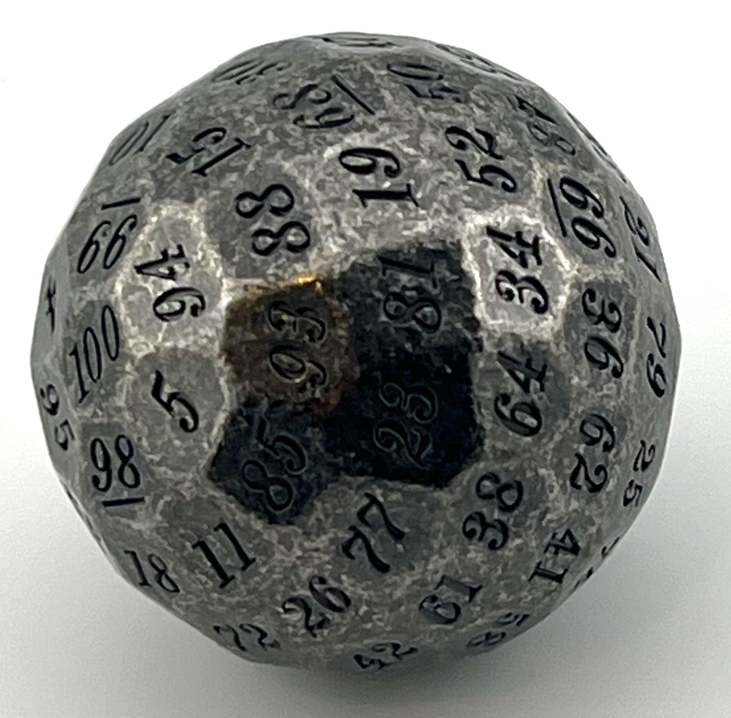 D1-11 Iron, Metal, D100 Die